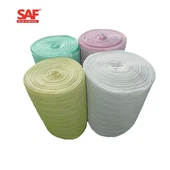 मध्यम दक्षता बैग फिल्टर के लिए सिंथेटिक फ़िल्टर मेडियास रोल